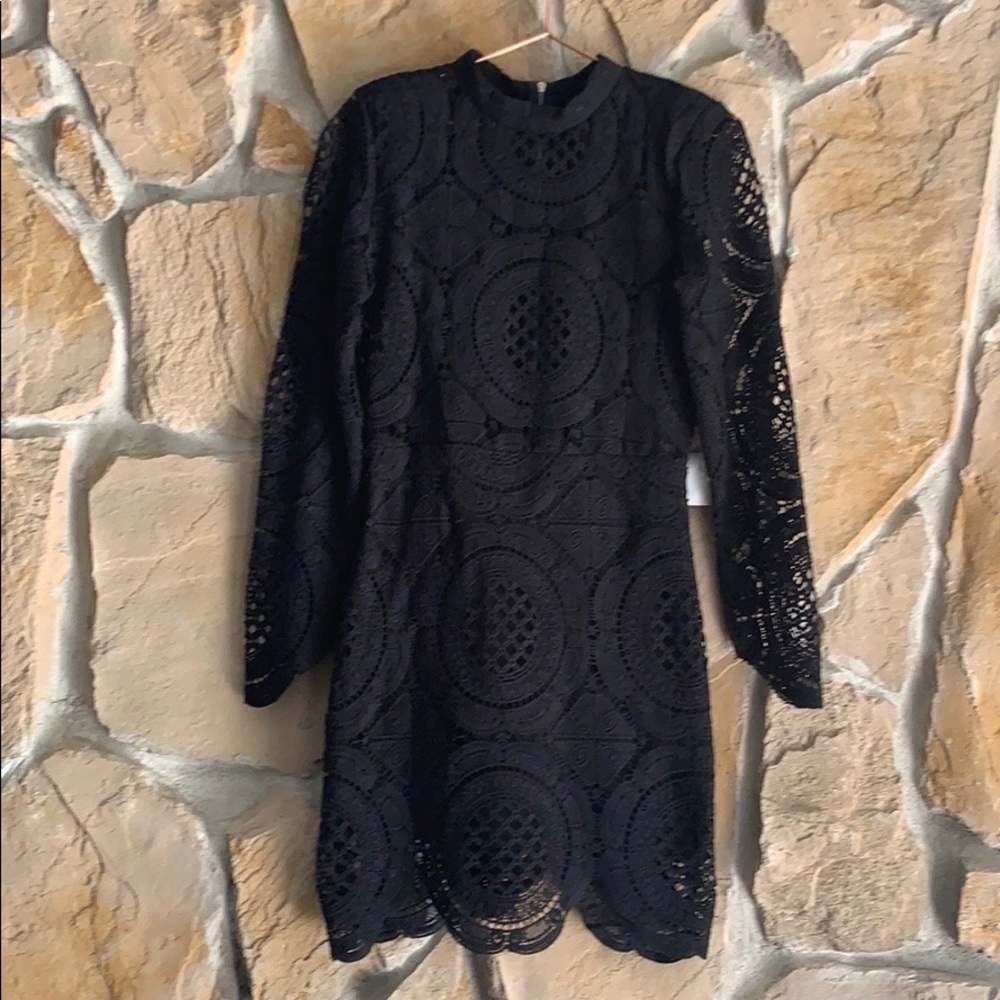 🍂 Black Lace Cocktail Dress 🍂